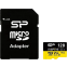 Карта памяти 128Gb MicroSD Silicon Power Inspire + SD адаптер (SP128GBSTXLV3V1NSP)