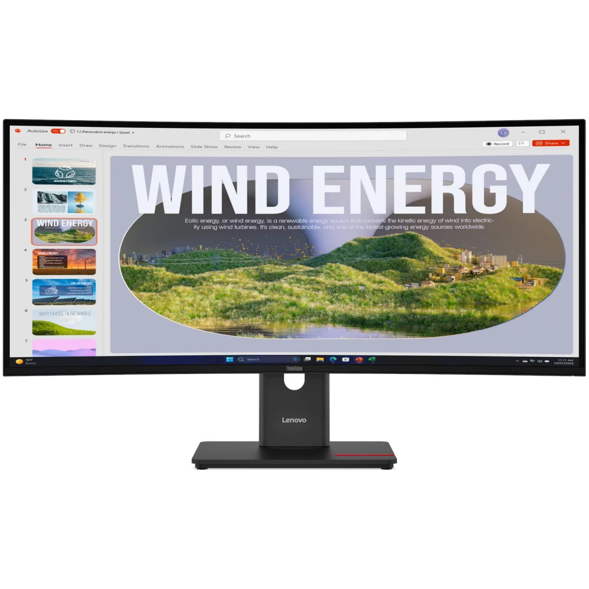 Монитор Lenovo 34" ThinkVision T34WD-40 (64AEGAT1EU)