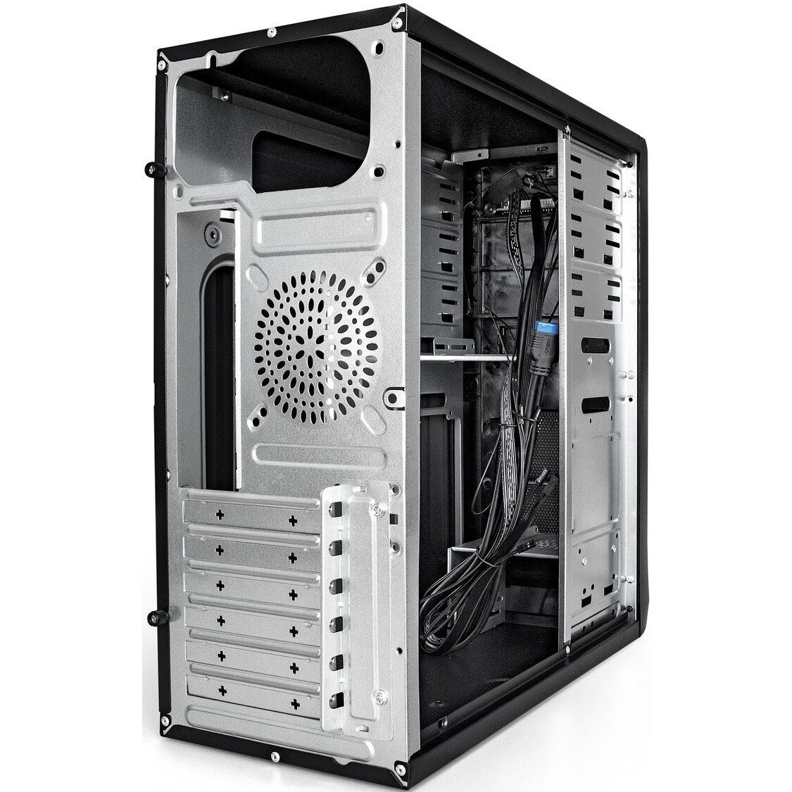 Корпус ExeGate CP-603-UNS500 500W Black - EX299161RUS - фото 2