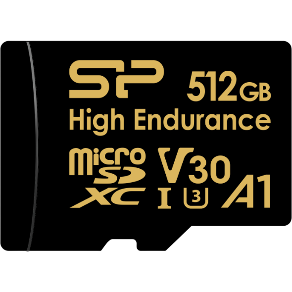 Карта памяти 512GB MicroSD Silicon Power Golden High Endurance (SP512GBSTXDV3V1H)