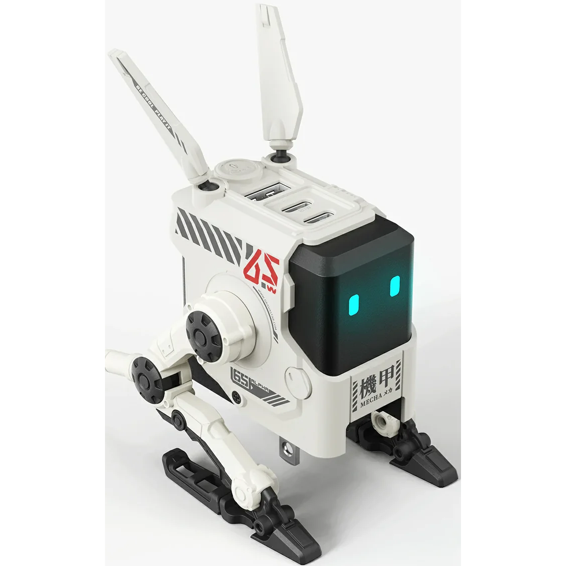 Сетевое зарядное устройство Gravastar Alpha65 White - фото 3