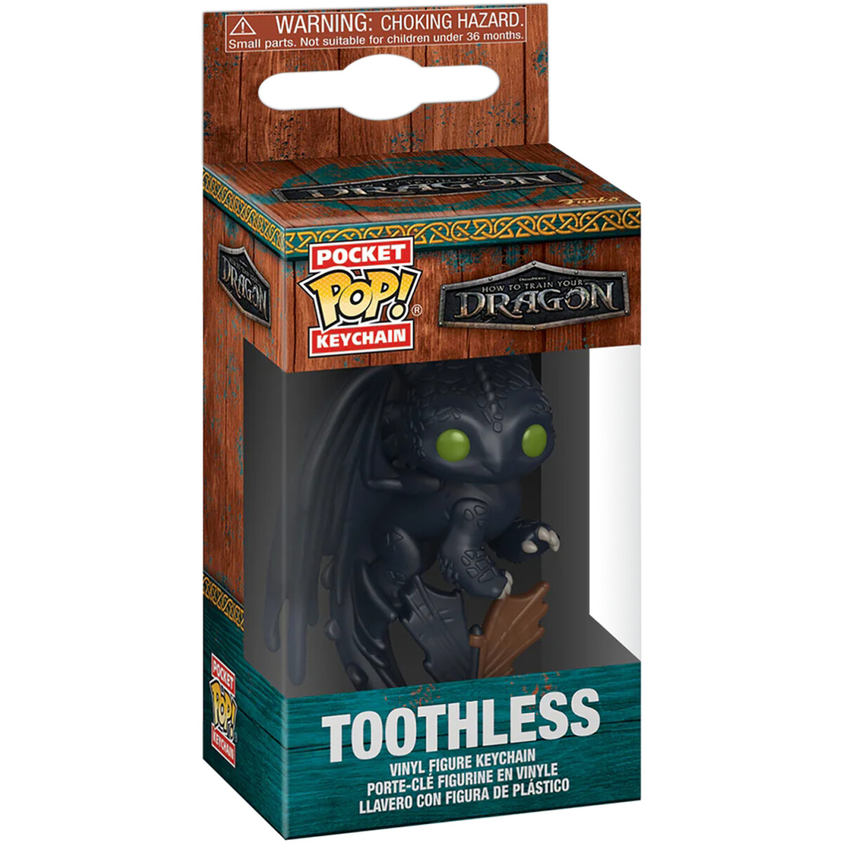 Брелок Funko Pocket POP! How to Train Your Dragon Live Action Toothless - 83453 - фото 2
