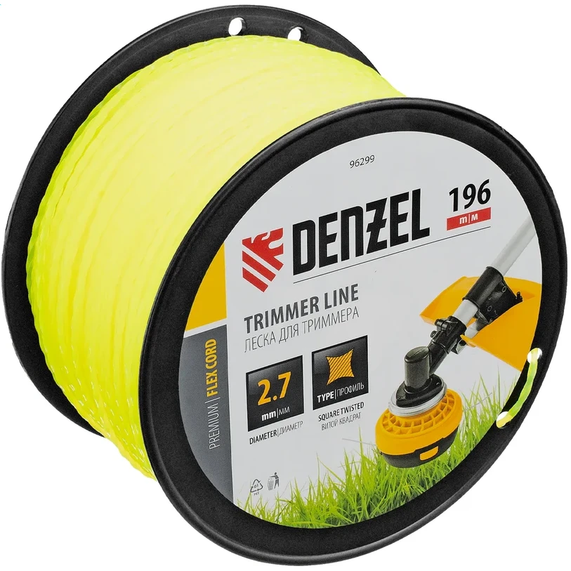 Леска для триммера Denzel 96299 - фото 2