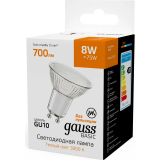 Светодиодная лампочка Gauss 10106182 (8 Вт, GU10) 10 шт.