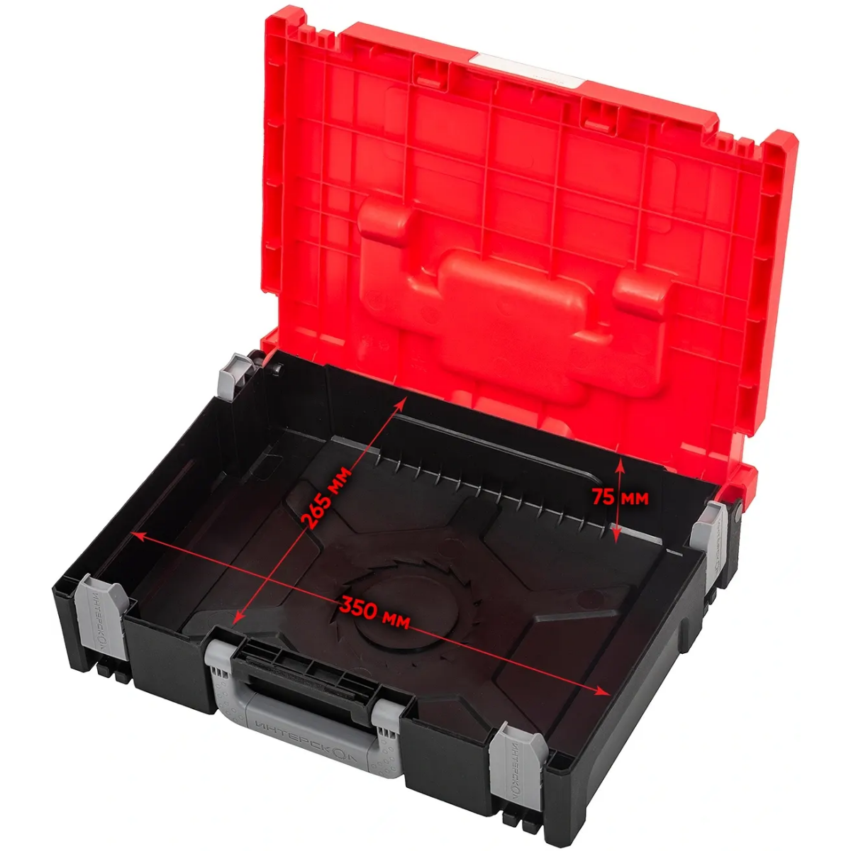 Кейс для инструментов Интерскол МультиБОКС малый 100 - 2407.100 - фото 3