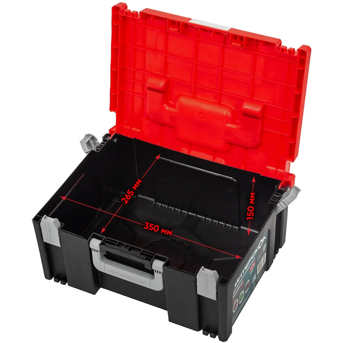 Кейс для инструментов Интерскол МультиБОКС средний 150 - 2407.150 - фото 2