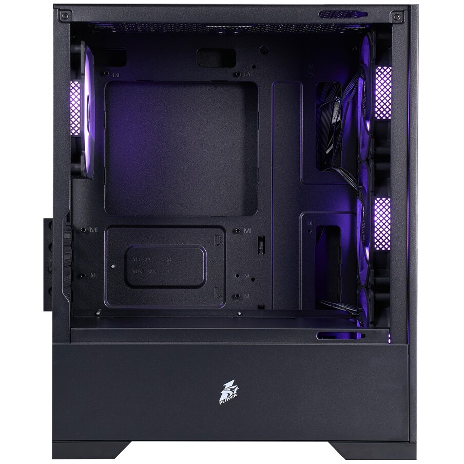 Корпус 1STPLAYER GO2 ARGB Black - Go2-BK-4F7 - фото 4