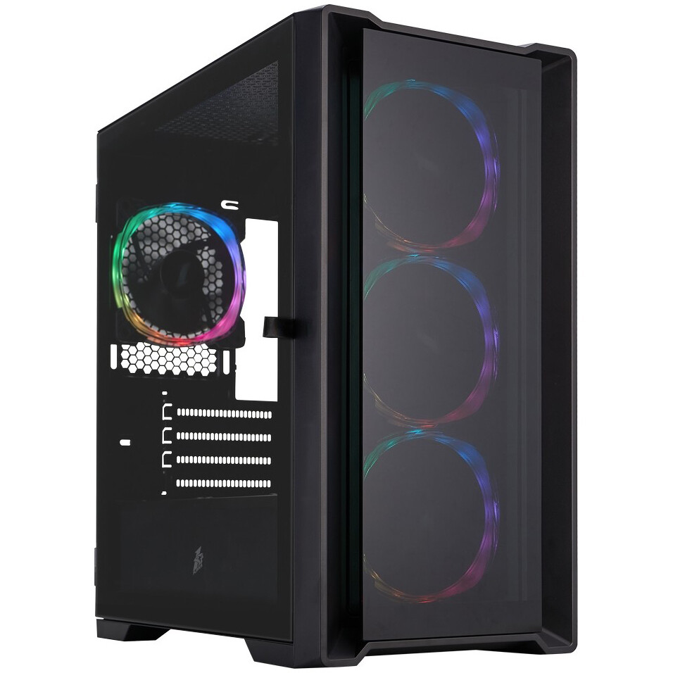 Корпус 1STPLAYER TRILOBITE T4-G ARGB Black - T4-G-BK-4FS7