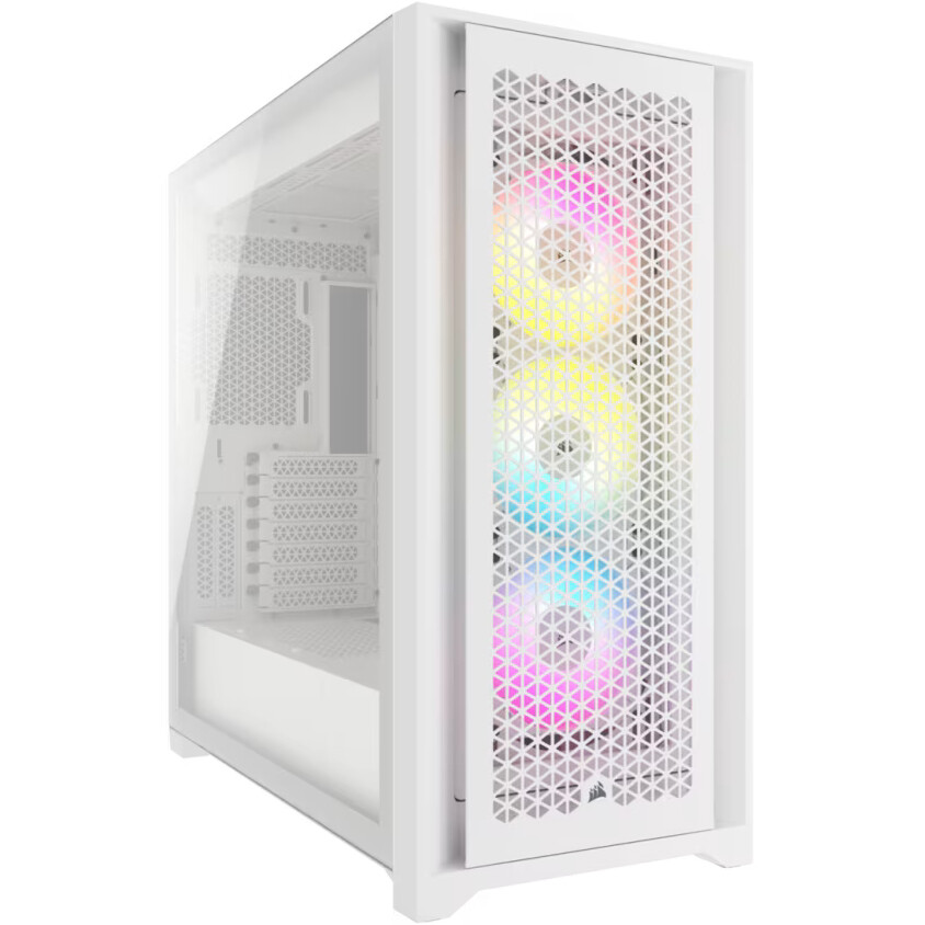 Корпус Corsair iCUE 5000D RGB Airflow White (CC-9011243-WW)