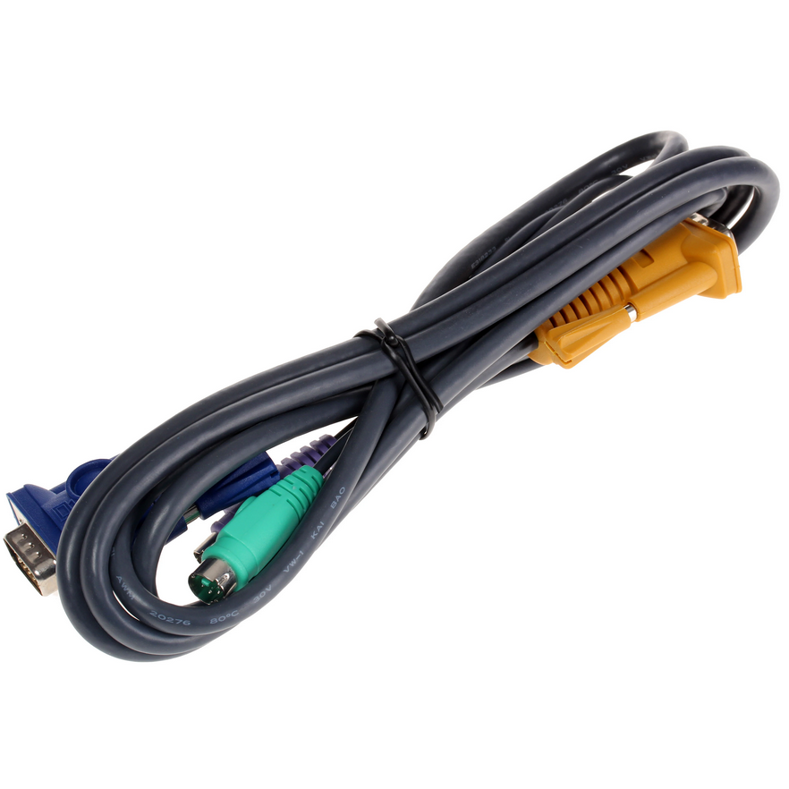 KVM кабель D-Link DKVM-IPCB, 1.8м (10 шт.)