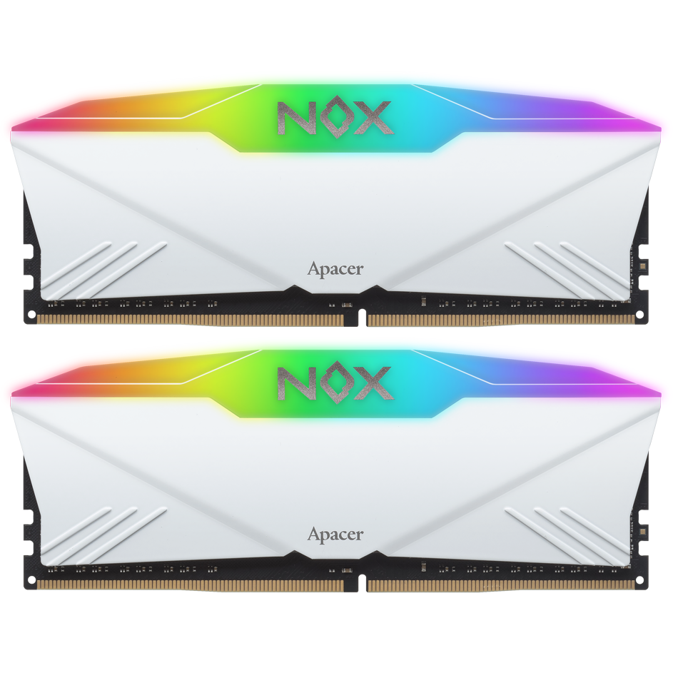 Оперативная память 16Gb DDR4 3200MHz Apacer NOX RGB (AH4U16G32C28YNWAA-2) (2x8Gb KIT)