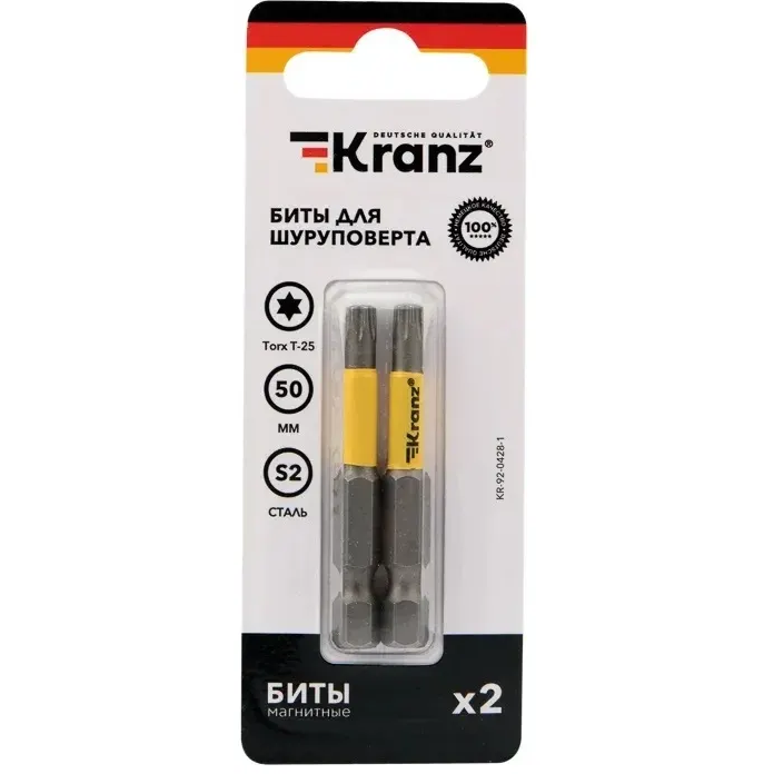 Набор бит KRANZ KR-92-0428-1 - фото 3