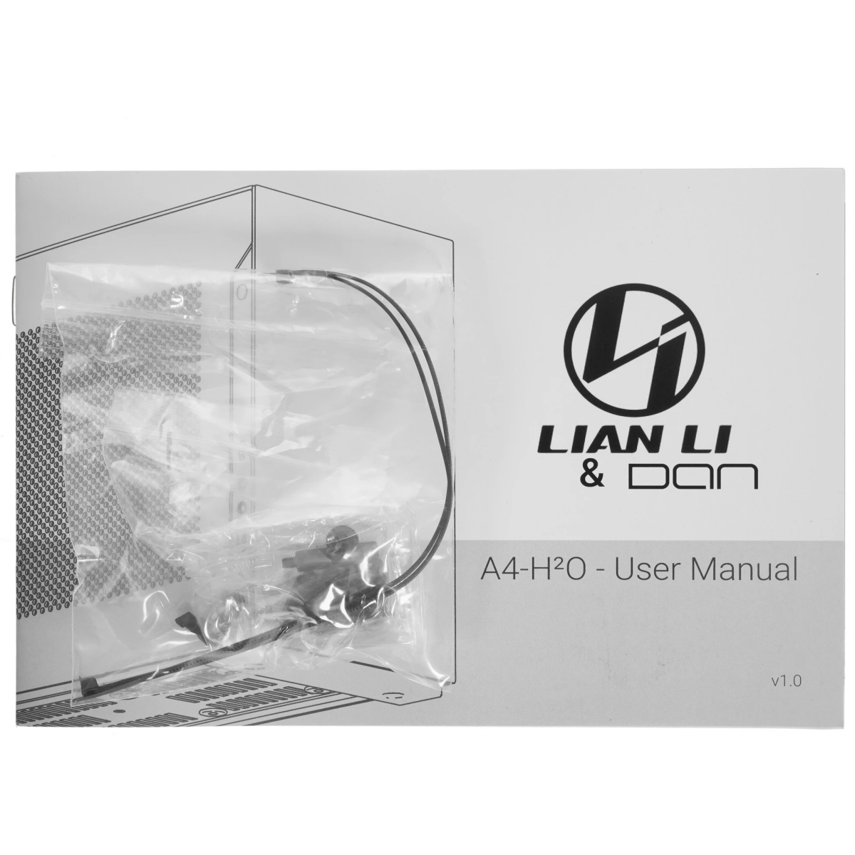 Корпус Lian Li A4H2O Black - G99.A4H2OX4.(00/R0) - фото 12