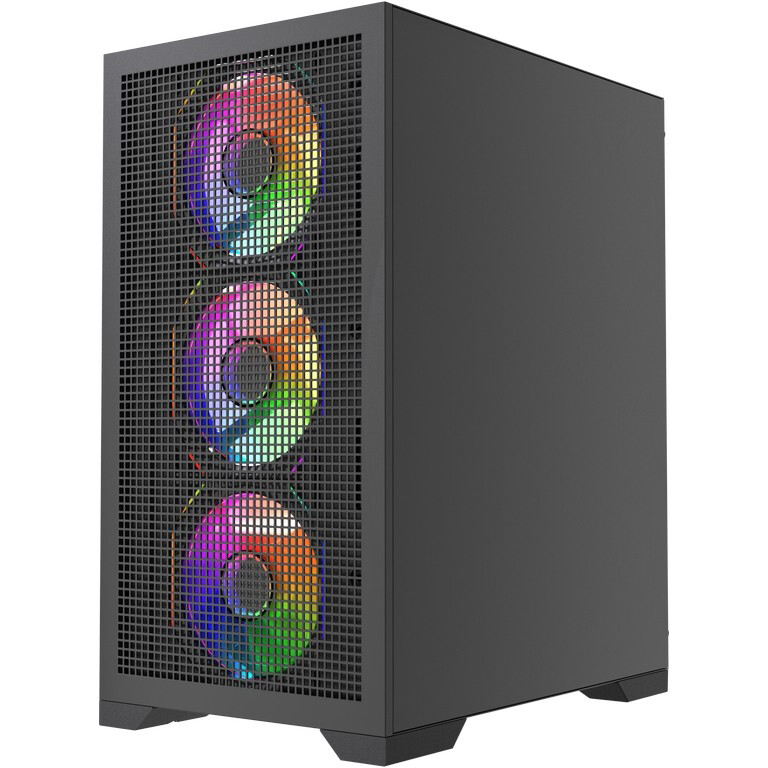 Корпус Powercase Mistral Micro B315 ARGB Black - CMMB315-A4 - фото 3