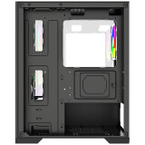 Корпус Powercase Mistral Micro B315 ARGB Black (CMMB315-A4)