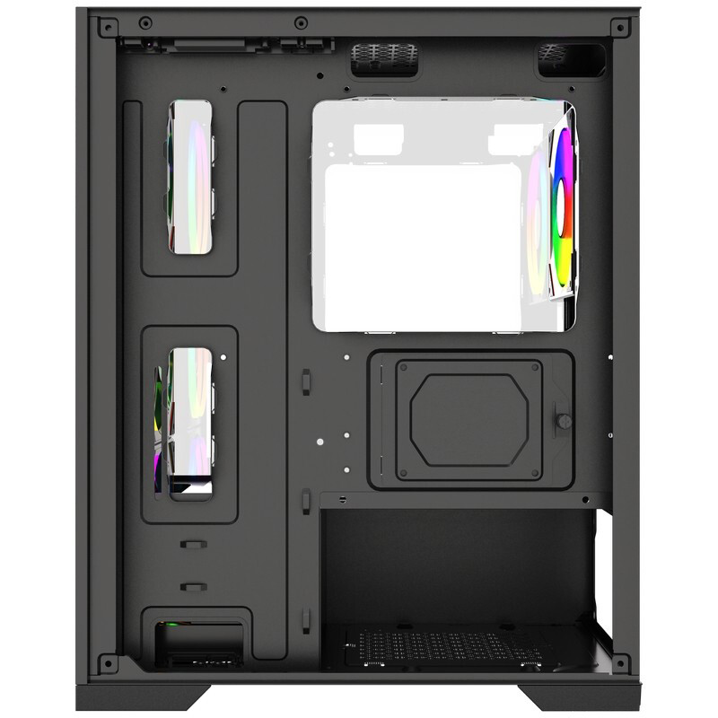 Корпус Powercase Mistral Micro B315 ARGB Black - CMMB315-A4 - фото 5