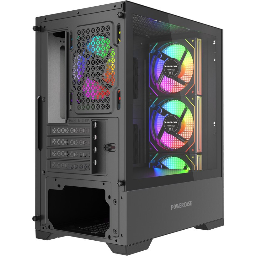 Корпус Powercase Mistral Micro B315 ARGB Black - CMMB315-A4 - фото 6