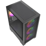 Корпус Powercase Mistral Micro B315 ARGB Black (CMMB315-A4)