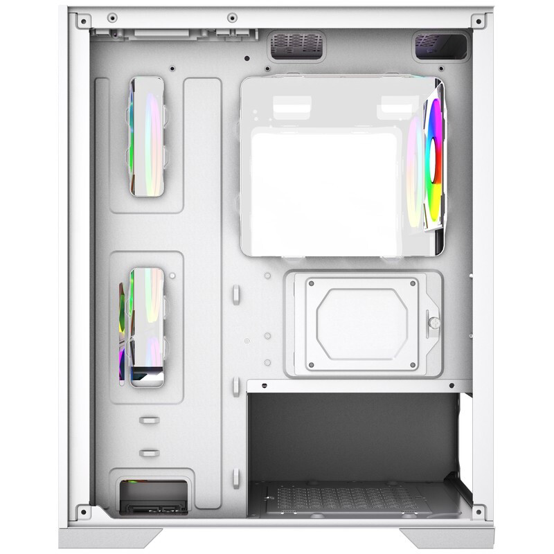 Корпус Powercase Mistral Micro B315W ARGB White - CMMB315W-A4 - фото 5