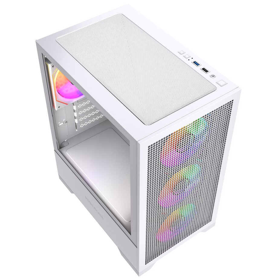 Корпус Powercase Mistral Micro B315W ARGB White - CMMB315W-A4 - фото 7