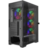 Корпус Powercase Mistral B415 ARGB Black (CMAB415-A4)