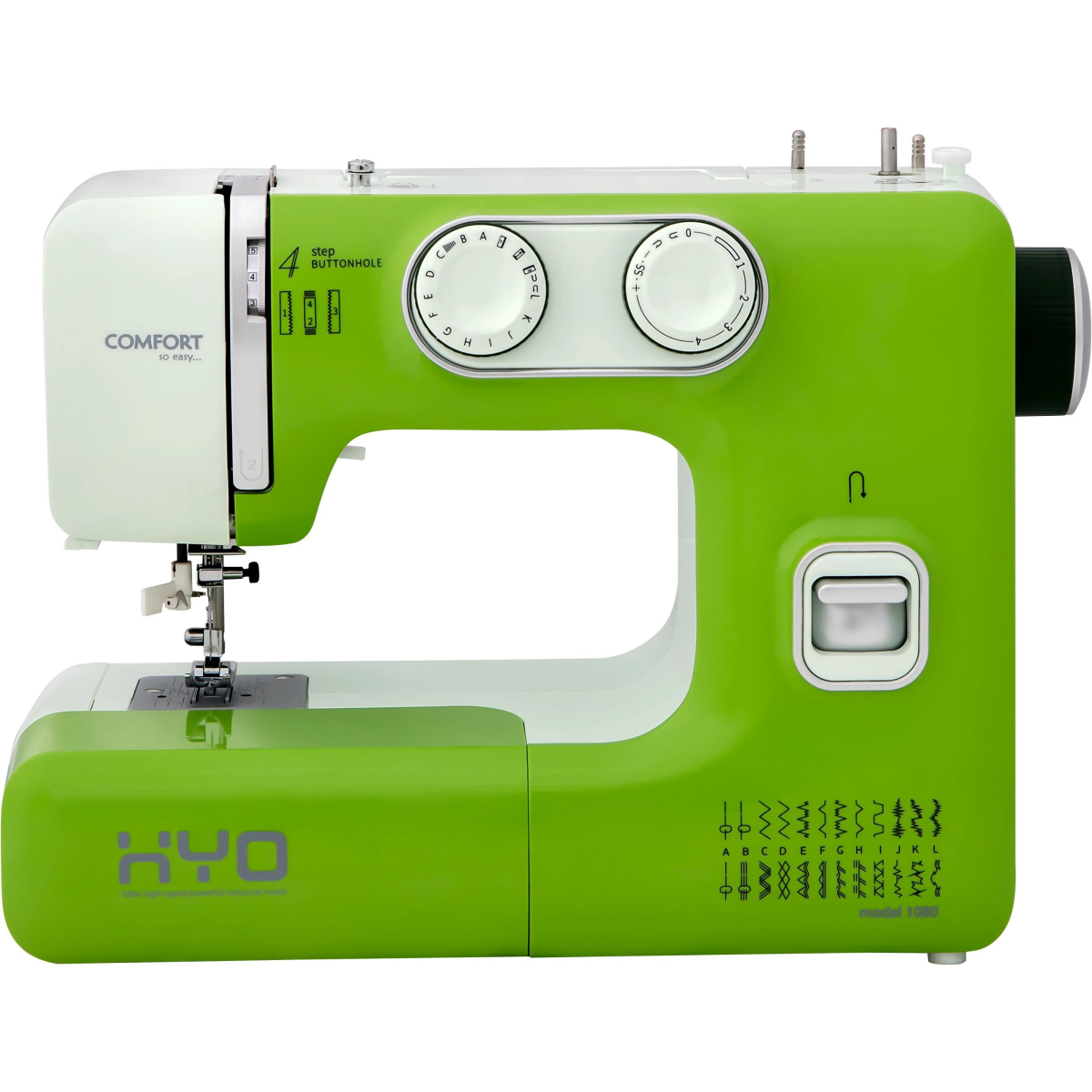 Швейная машина Comfort 1080 Green - фото 2