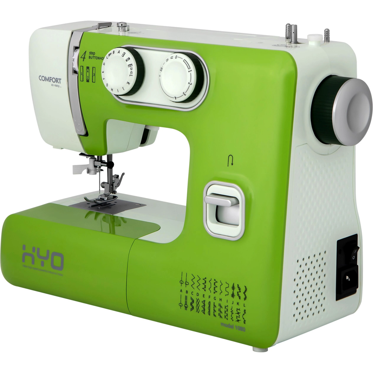 Швейная машина Comfort 1080 Green - фото 3