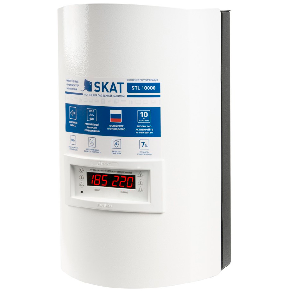 Стабилизатор напряжения Бастион SKAT STL-10000 исп. Н - 779 - фото 3