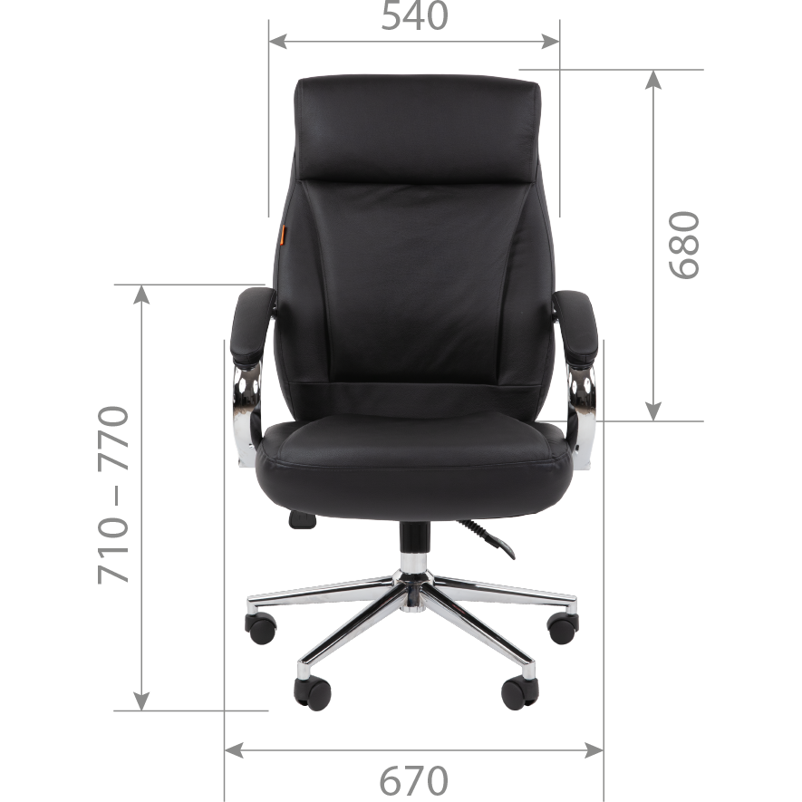 Офисное кресло Chairman 794 Black - 7194218 - фото 6