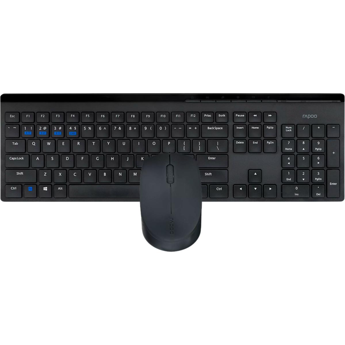 Клавиатура + мышь Rapoo 8110M Black