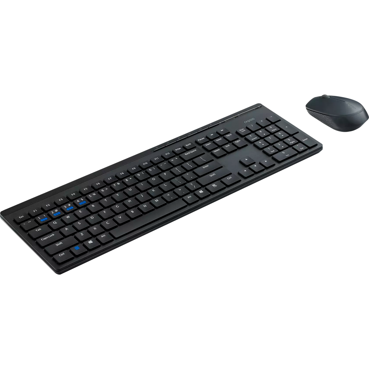 Клавиатура + мышь Rapoo 8110M Black - фото 2