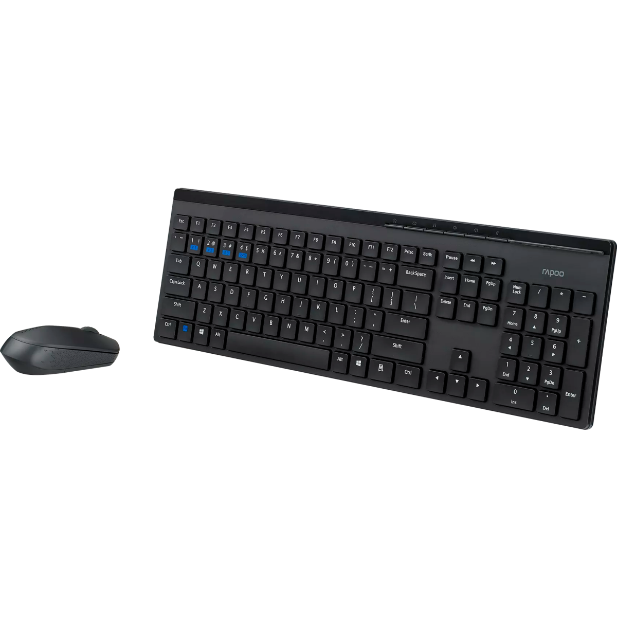 Клавиатура + мышь Rapoo 8110M Black - фото 3