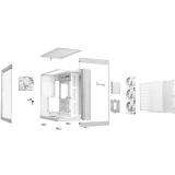 Корпус Be Quiet Light Base 600 LX White (BGW68)