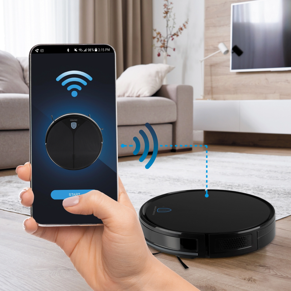 Робот-пылесос Coolfort CF-3203 - фото 12