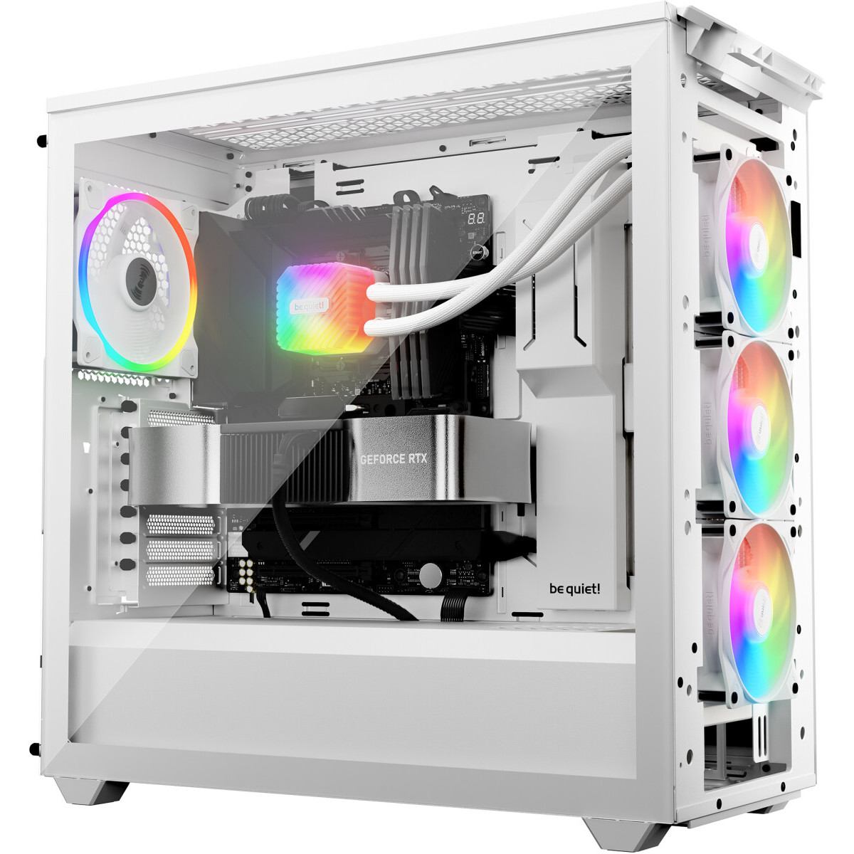 Система жидкостного охлаждения Be Quiet Light Loop White 360mm - BW023 - фото 7