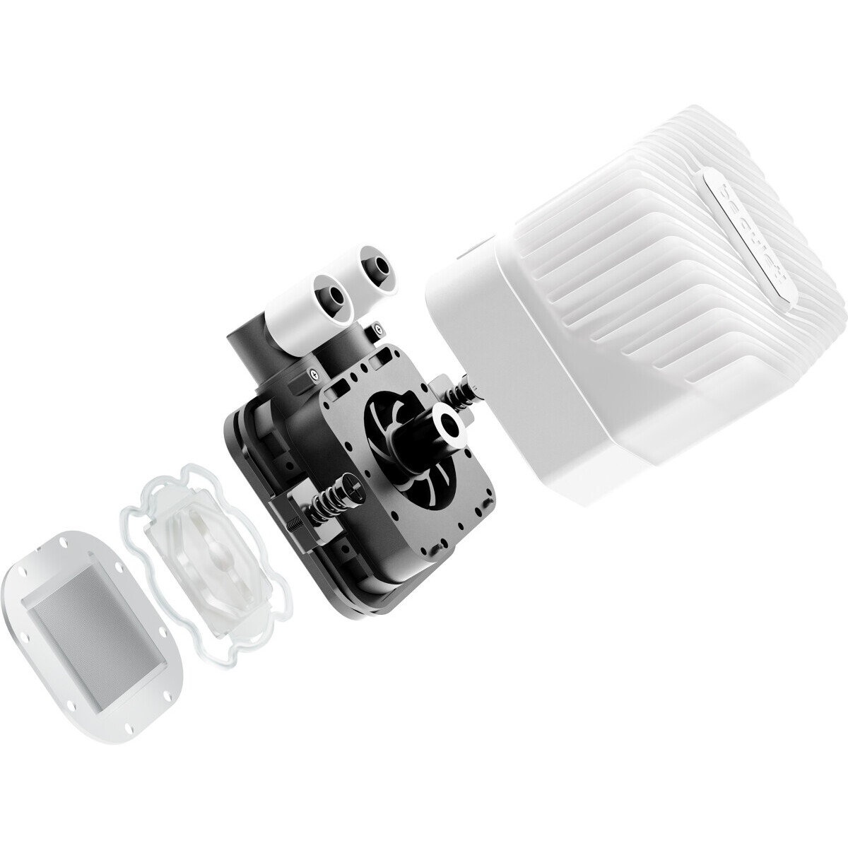Система жидкостного охлаждения Be Quiet Light Loop White 360mm - BW023 - фото 3
