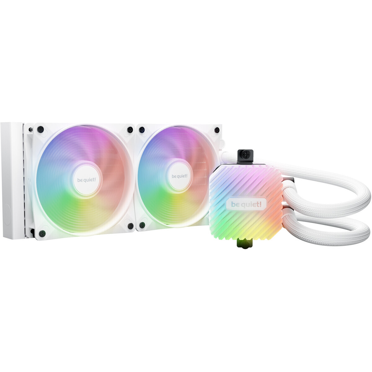 Система жидкостного охлаждения Be Quiet Light Loop White 240mm - BW021