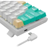 Клавиатура Defender GK-084 White/Green (45084)