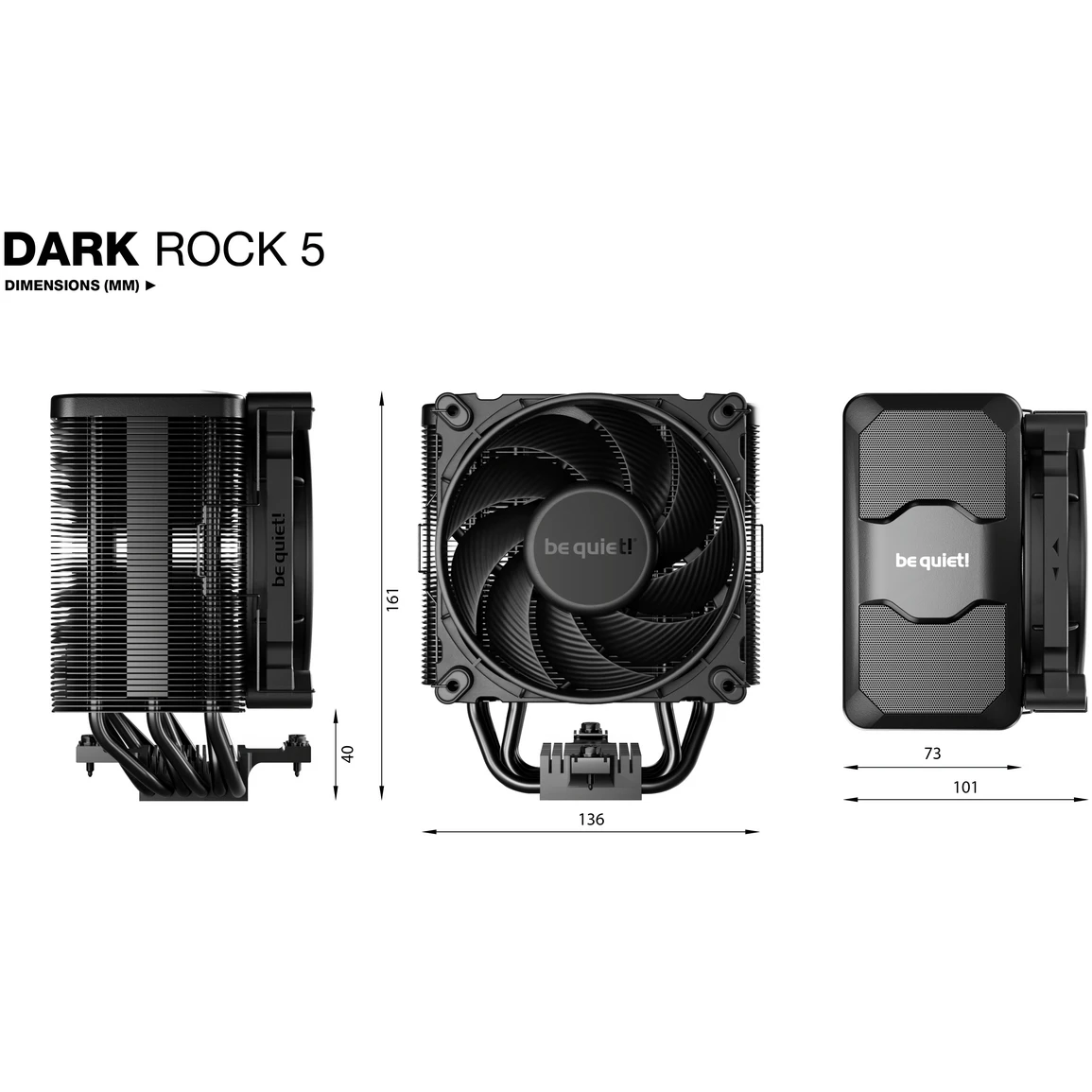 Кулер Be Quiet Dark Rock 5 - BK035 - фото 8