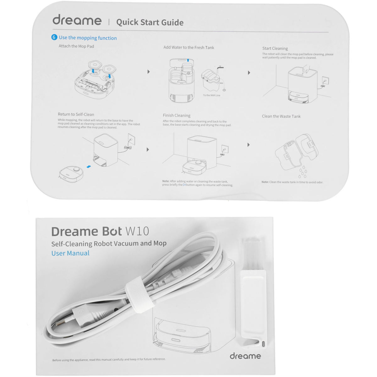 Робот-пылесос Dreame Bot W10 White - RLS5C - фото 10