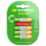 Аккумулятор GP ReEnergy (AAA, 950mAh, 4 шт.) (4891199232428)