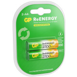 Аккумулятор GP ReEnergy (AA, 2600mAh, 2 шт.) (4891199232121)