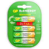 Аккумулятор GP ReEnergy (AA, 2600mAh, 4 шт.) (4891199232213)