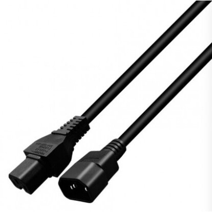 Кабель питания C14 - C15, 1.5м, KS-IS KS-857B-1.5 - фото 3