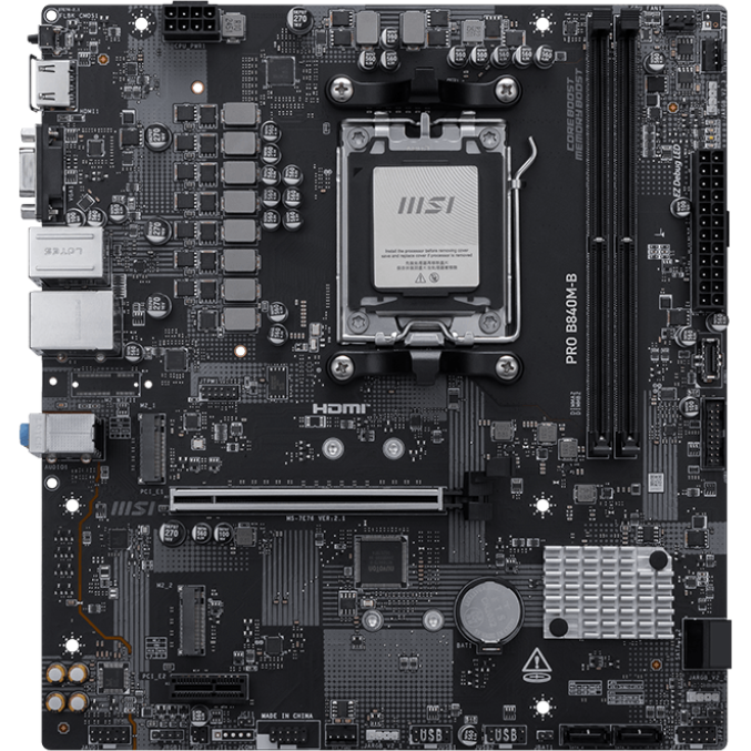 ПК AMD Ryzen 5 8400F / NVIDIA RTX 5060 / 16 ГБ / SSD 500 ГБ + HDD 1 ТБ