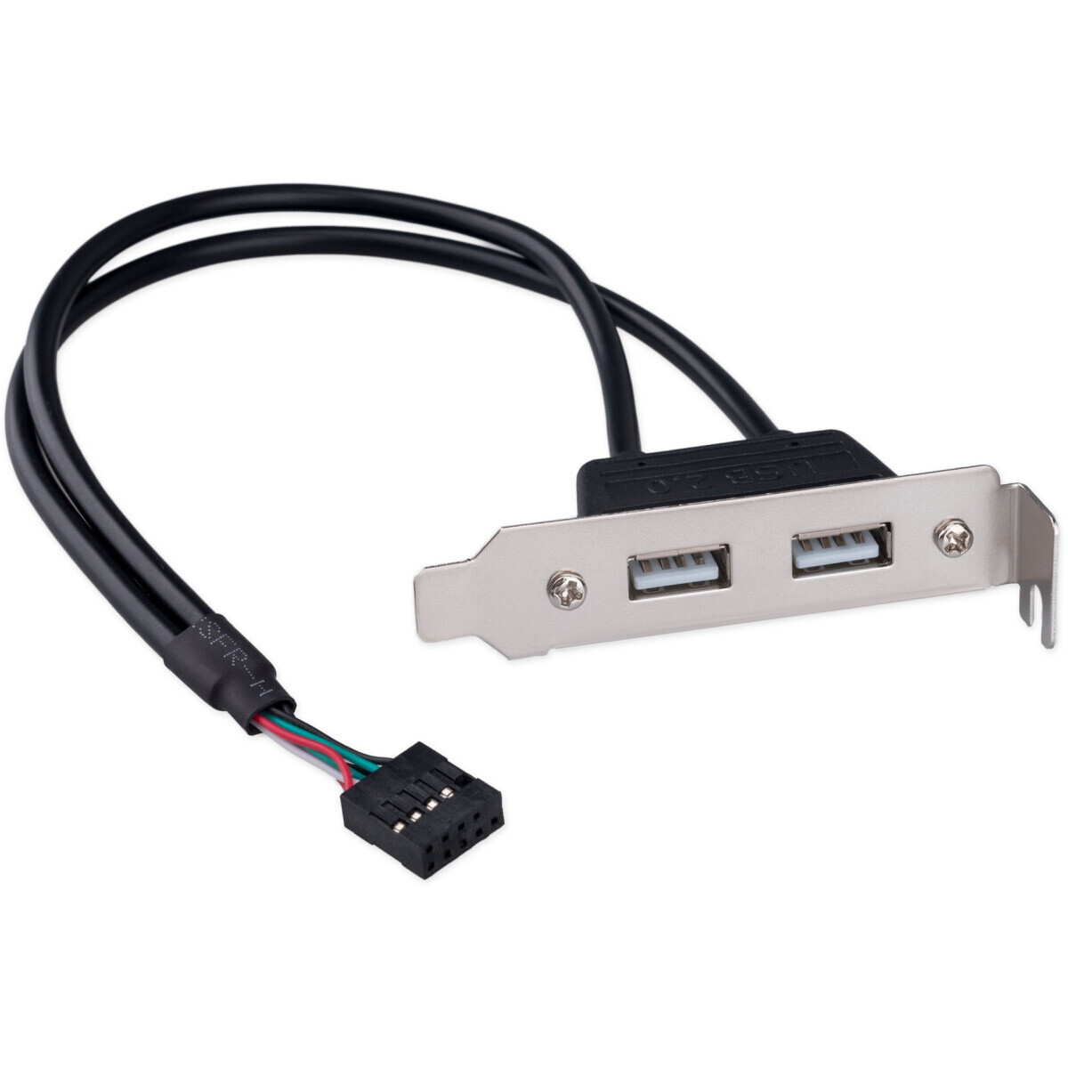 Задняя панель портов Cablexpert CCUSBRECEPTACLE-LP