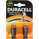 Батарейка Duracell Basic (AA, 2 шт.) (LR6-2BL)
