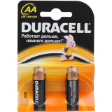 Батарейка Duracell Basic (AA, 2 шт.) (LR6-2BL)