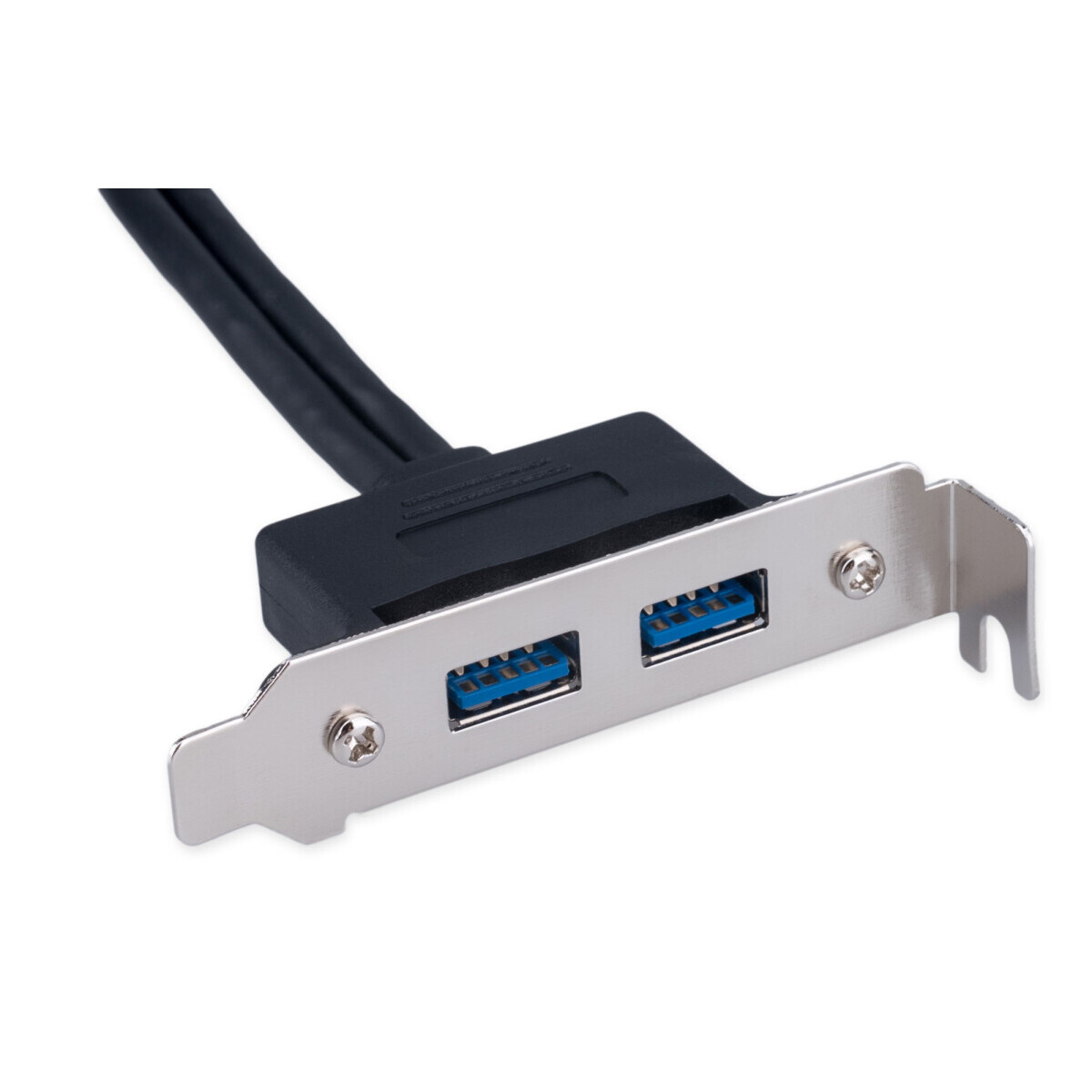 Задняя панель портов Cablexpert CC-USB3-RECEPTACLE-LP - фото 2