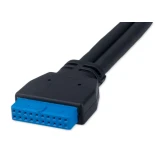 Задняя панель портов Cablexpert CC-USB3-RECEPTACLE-LP